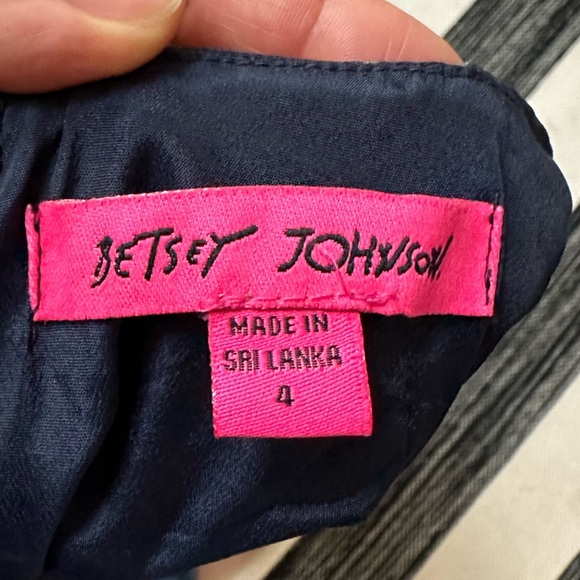 Betsey Johnson Flutter Sleeve Chiffon Maxi Dress‎ with Floral Print Size: 4 New! - Picture 7 of 14